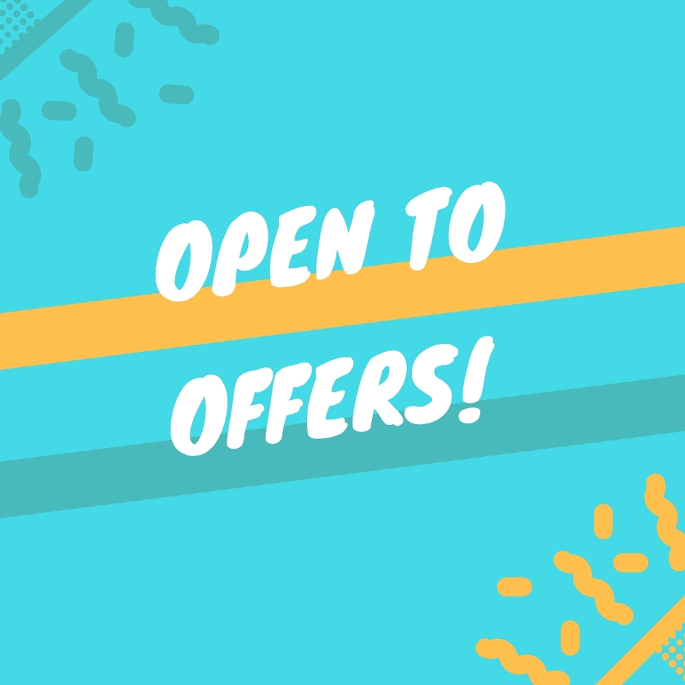 Offers welcome!